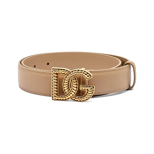 Dolce & Gabbana Skórzany pasek Plongé ze sklepu Gomez Fashion Store w kategorii Paski damskie - zdjęcie 185437843