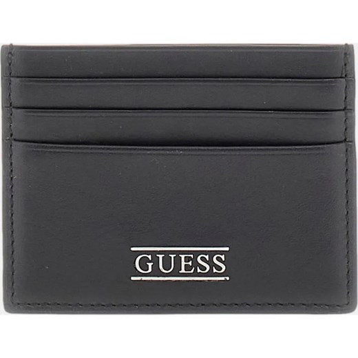 Guess Skórzane etui na karty BOSTON ze sklepu Gomez Fashion Store w kategorii Etui - zdjęcie 185437873