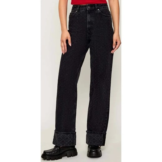 HUGO Jeansy Gealena_3 | Straight fit ze sklepu Gomez Fashion Store w kategorii Jeansy damskie - zdjęcie 185437912