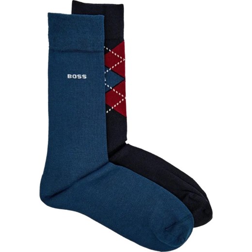 BOSS BLACK Skarpety 2-pack Argyle ze sklepu Gomez Fashion Store w kategorii Skarpetki męskie - zdjęcie 185437921