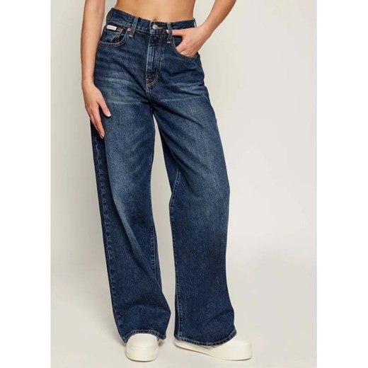 Calvin Klein Jeans Jeansy HORSESHOE | Relaxed fit ze sklepu Gomez Fashion Store w kategorii Jeansy damskie - zdjęcie 185437931