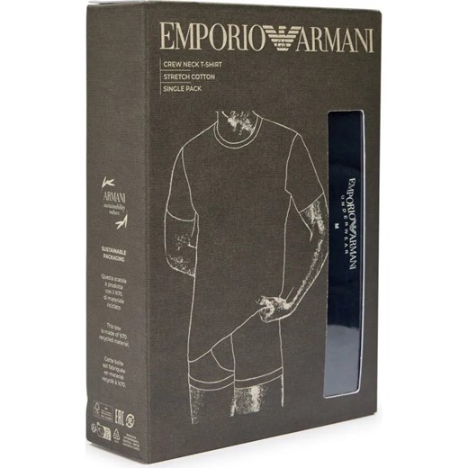 Emporio Armani T-shirt | Regular Fit ze sklepu Gomez Fashion Store w kategorii T-shirty męskie - zdjęcie 185437933
