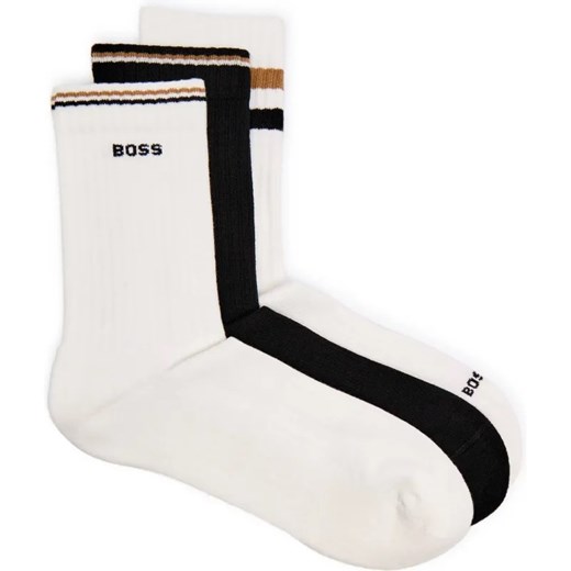 BOSS BLACK Skarpety 3-pack QS Rib Iconic VB ze sklepu Gomez Fashion Store w kategorii Skarpetki męskie - zdjęcie 185437974
