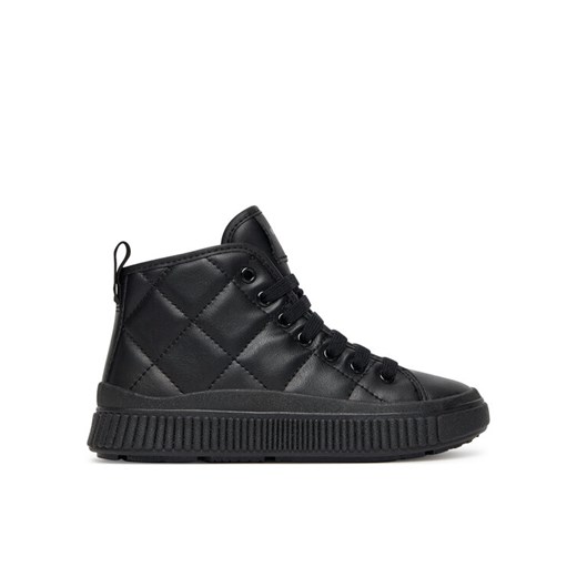 Sneakersy Geox J Laquinny J56M3F 000BC C9999 S Czarny ze sklepu eobuwie.pl w kategorii Buty sportowe dziecięce - zdjęcie 185440822