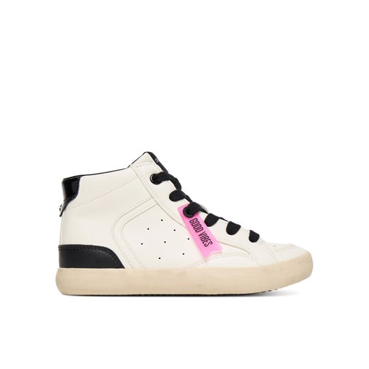 Sneakersy Geox J Gisli J564NA 000BC C0404 S Biały ze sklepu eobuwie.pl w kategorii Buty sportowe dziecięce - zdjęcie 185440884