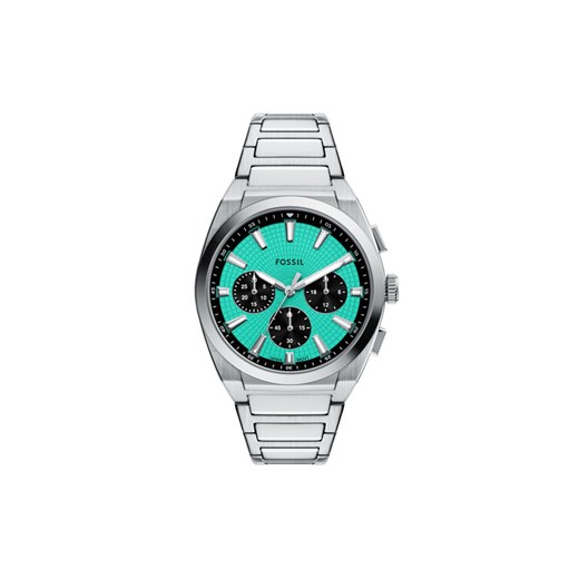 Fossil Zegarek Everett Chronograph FS6117 Srebrny ze sklepu MODIVO w kategorii Zegarki - zdjęcie 185442024