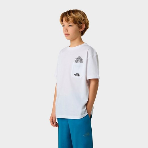 THE NORTH FACE T-SHIRT B S/S TNF OVERSIZED POCKET ze sklepu JD Sports  w kategorii T-shirty chłopięce - zdjęcie 185443280