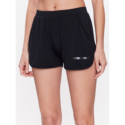 Emporio Armani Szorty sportowe 262523 3R314 00020 Czarny Regular Fit ze sklepu MODIVO w kategorii Szorty - zdjęcie 185444051