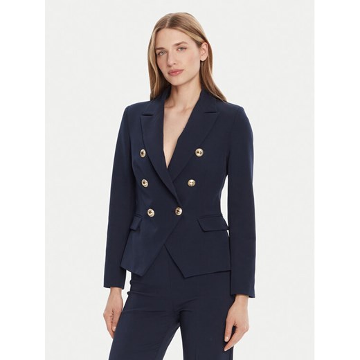 Rinascimento Marynarka CFC0126227003 Granatowy Slim Fit ze sklepu MODIVO w kategorii Marynarki damskie - zdjęcie 185444073