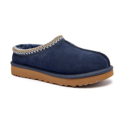UGG Skórzane mule W TASMAN II | z dodatkiem wełny ze sklepu Gomez Fashion Store w kategorii Kapcie damskie - zdjęcie 185444654