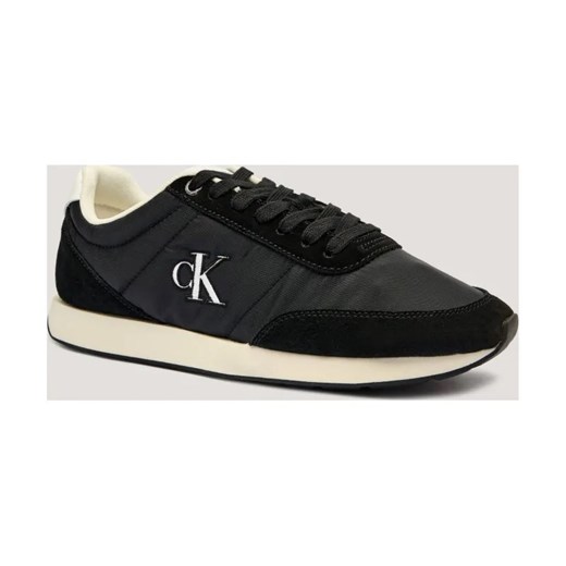 Calvin Klein Sneakersy RETRO | z dodatkiem skóry ze sklepu Gomez Fashion Store w kategorii Buty sportowe męskie - zdjęcie 185444674