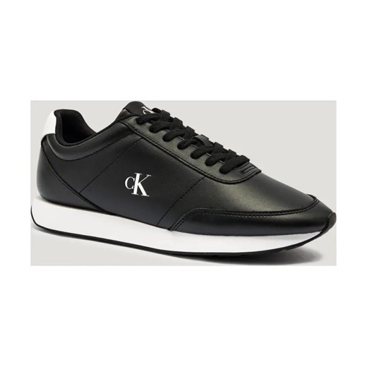 Calvin Klein Skórzane sneakersy RETRO RUNNER ze sklepu Gomez Fashion Store w kategorii Buty sportowe męskie - zdjęcie 185444712