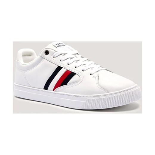 Tommy Hilfiger Skórzane sneakersy ICON COURT ze sklepu Gomez Fashion Store w kategorii Buty sportowe męskie - zdjęcie 185444722