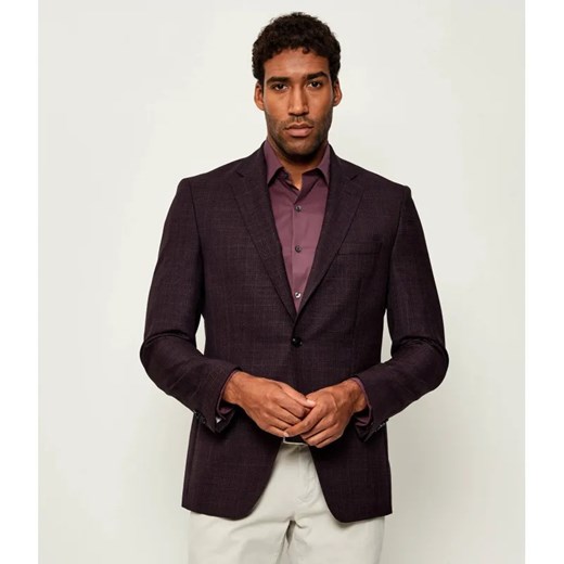 BOSS BLACK Wełniana marynarka H-Hutson-251 | Slim Fit ze sklepu Gomez Fashion Store w kategorii Marynarki męskie - zdjęcie 185444793