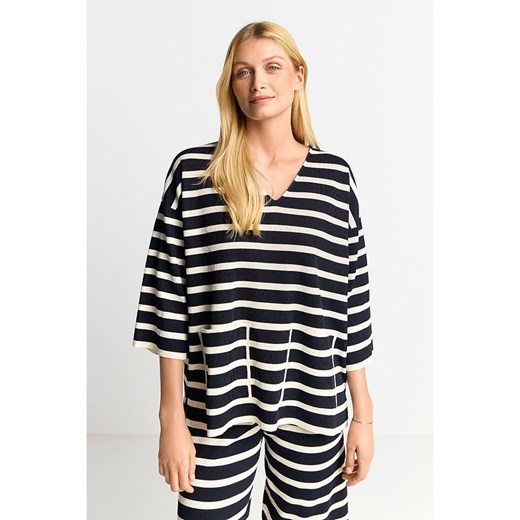 Rich &amp; Royal Bluza w kolorze czarnym Rich & Royal M wyprzedaż Limango Polska