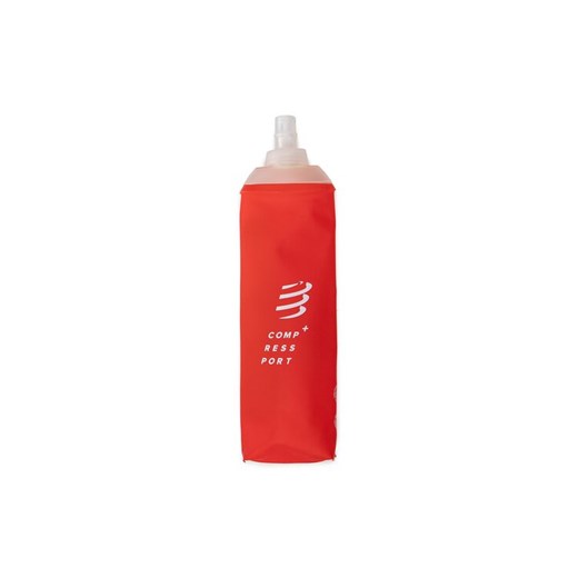 Compressport Bidon Ergo Flask CU00080B_300 Czerwony ze sklepu MODIVO w kategorii Bidony i butelki - zdjęcie 185446143