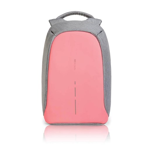 Plecak antykradzieżowy na laptopa oraz tablet Bobby Compact (Szary-Różowy) ze sklepu Koruma ID Protection w kategorii Plecaki - zdjęcie 185446680