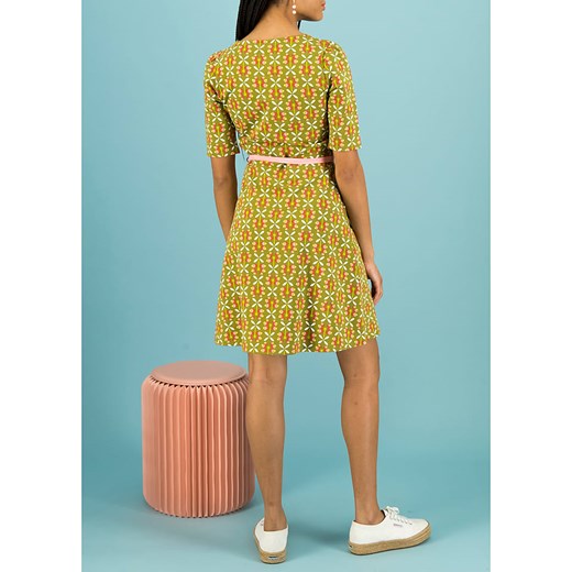Blutsgeschwister Sukienka "Home Cute" w kolorze jasnozielonym ze XL wyprzedaż Limango Polska