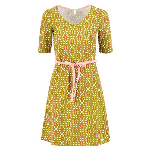 Blutsgeschwister Sukienka "Home Cute" w kolorze jasnozielonym ze XL promocyjna cena Limango Polska