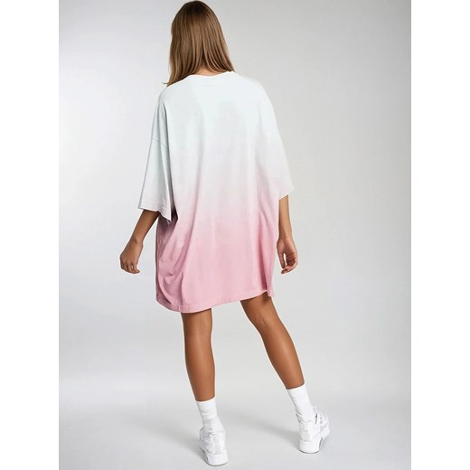 Weekday Koszulka w kolorze jasnoróżowo-białym Weekday M Limango Polska okazja