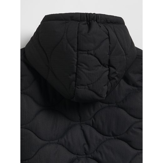 Reserved - Pikowana kurtka z kapturem - czarny Reserved 86 (12-18 m.) Reserved