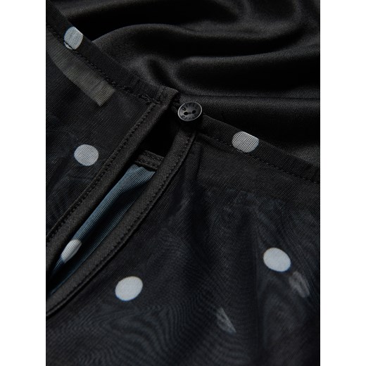 Reserved - Tiulowa sukienka - czarny Reserved 134/140 (8-9 lat) Reserved