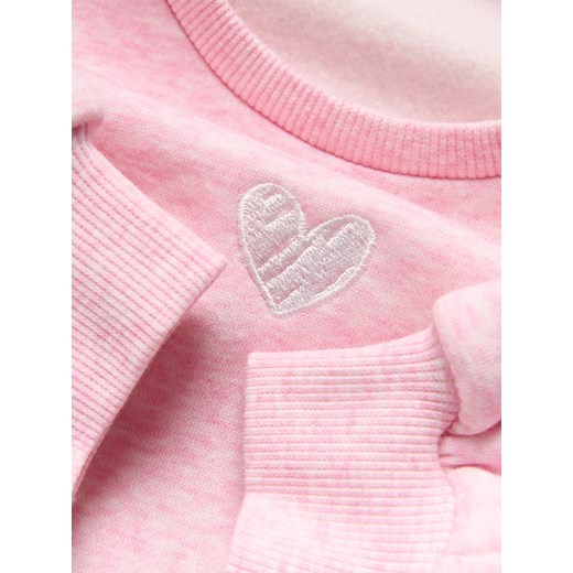 Reserved - Bluza z haftem - różowy Reserved 92 (1 Reserved