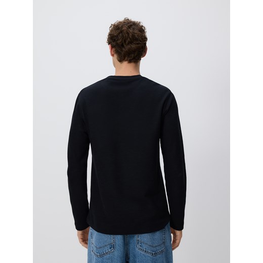 Reserved - Longsleeve regular - czarny Reserved L Reserved