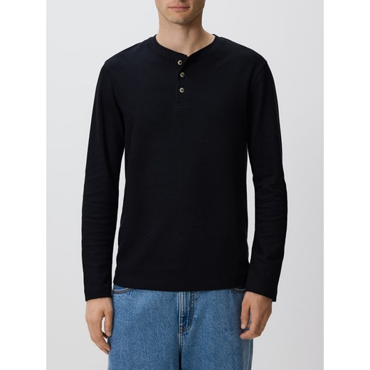 Reserved - Longsleeve regular - czarny Reserved XL Reserved