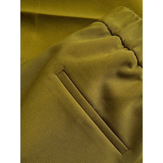 Reserved - Spodnie cygaretki z kantem - zielony Reserved 42 Reserved