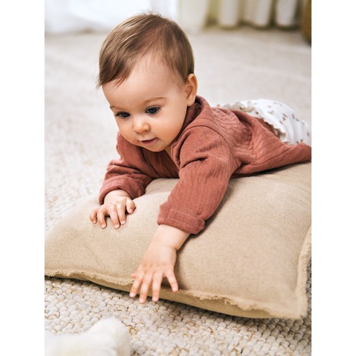 Sinsay - Bluza wiązana - brązowy Sinsay 80 (9-12 m) Sinsay