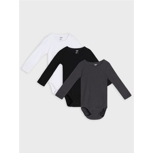 Sinsay - Body 3 pack - biały ze sklepu Sinsay w kategorii Odzież dla niemowląt - zdjęcie 185450912