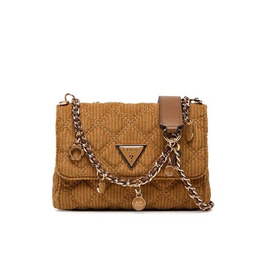 Torebka Guess Giully II Mini HWCG96 73740 Brązowy ze sklepu eobuwie.pl w kategorii Kopertówki - zdjęcie 185450972