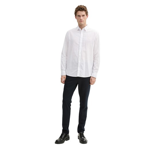Tom Tailor Koszula - Regular fit - w kolorze białym ze sklepu Limango Polska w kategorii Koszule męskie - zdjęcie 185452560