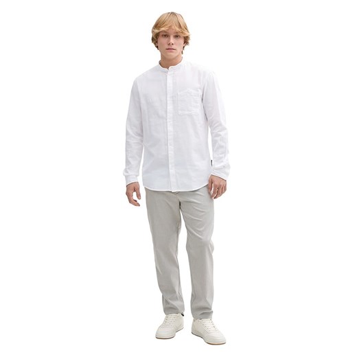 TOM TAILOR Denim Koszula - Slim fit - w kolorze białym ze sklepu Limango Polska w kategorii Koszule męskie - zdjęcie 185452584