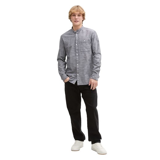 TOM TAILOR Denim Koszula - Slim fit - w kolorze szarym ze sklepu Limango Polska w kategorii Koszule męskie - zdjęcie 185452590