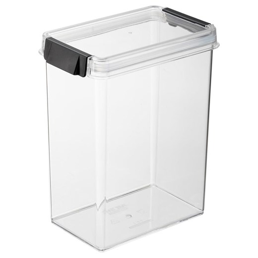 Plast Team Pojemnik w kolorze czarnym - 16,8 x 21,5 x 10,9 cm ze sklepu Limango Polska w kategorii Pojemniki kuchenne - zdjęcie 185452710