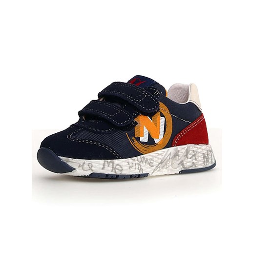 Naturino Skórzane sneakersy "Jesko 2" w kolorze granatowo-czerwonym Naturino 30 promocja Limango Polska