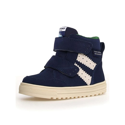 Naturino Skórzane sneakersy "Tabby" w kolorze granatowym Naturino 21 okazja Limango Polska
