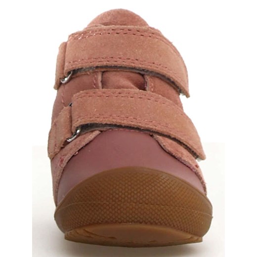 Naturino Skórzane botki &quot;Leoti 3&quot; w kolorze szaroróżowym Naturino 22 wyprzedaż Limango Polska