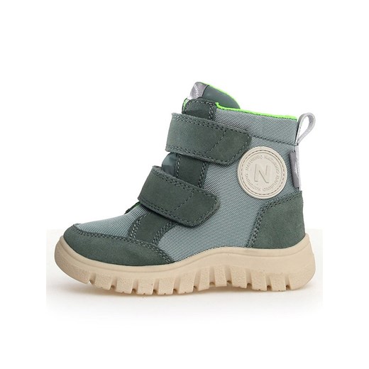 Naturino Botki zimowe &quot;Geminae 3&quot; w kolorze zielono-błękitnym ze sklepu Limango Polska w kategorii Buty zimowe dziecięce - zdjęcie 185453243