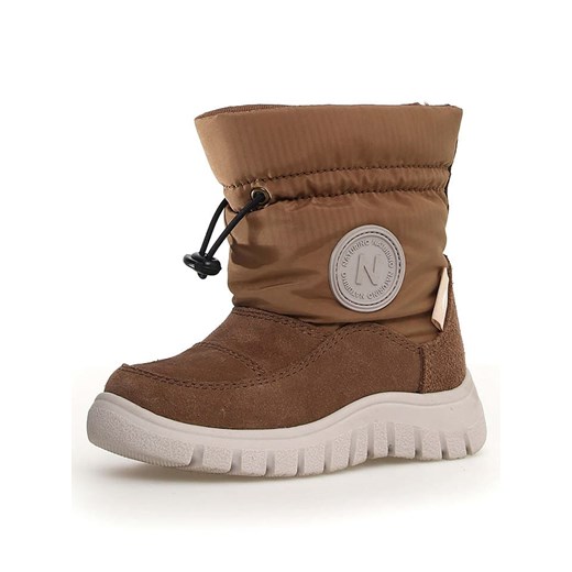 Naturino Botki zimowe &quot;Varna 2&quot; w kolorze jasnobrązowym Naturino 35 okazja Limango Polska