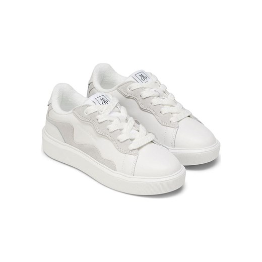 Marc O´Polo Skórzane sneakersy w kolorze białym ze sklepu Limango Polska w kategorii Buty sportowe damskie - zdjęcie 185453381