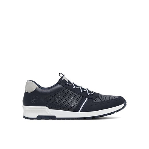 Rieker Sneakersy 15153-14 Granatowy ze sklepu MODIVO w kategorii Buty sportowe męskie - zdjęcie 185454154