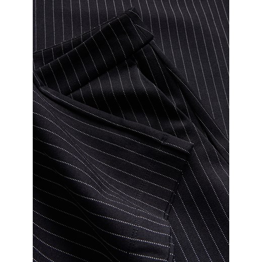 Reserved - Spodnie w paski - granatowy Reserved XS Reserved