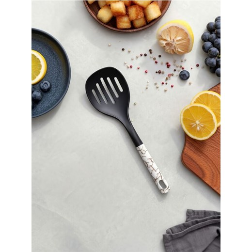 Sinsay - Łyżka cedzakowa z ozdobną rączką - czarny ze sklepu Sinsay w kategorii Akcesoria kuchenne - zdjęcie 185455653