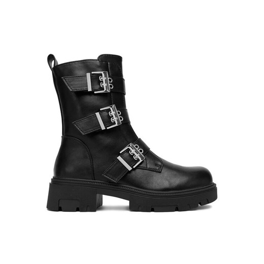 Botki DeeZee HX22030-96 Czarny ze sklepu eobuwie.pl w kategorii Botki - zdjęcie 185456603
