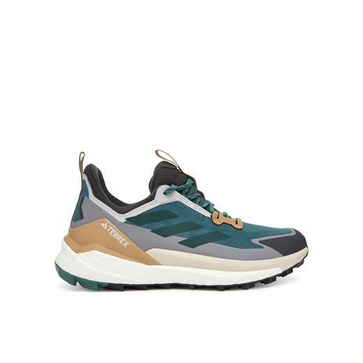 Trekkingi adidas Terrex Free Hiker 2.0 Low JQ9905 Zielony ze sklepu eobuwie.pl w kategorii Buty trekkingowe męskie - zdjęcie 185456614