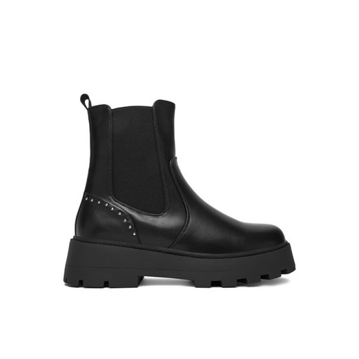 Botki DeeZee HX22086-60 Czarny ze sklepu eobuwie.pl w kategorii Botki - zdjęcie 185456653