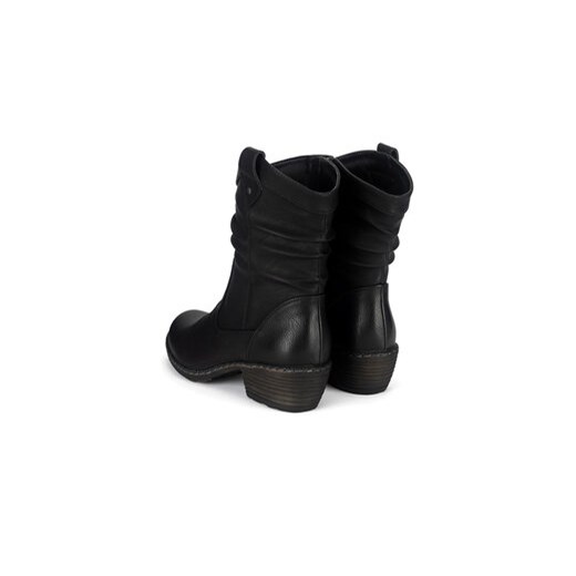 Kowbojki Rieker 93770-01 Czarny Rieker 40 eobuwie.pl